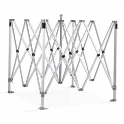 Tente Pliante M2 En Aluminium 3x3m 480g/m² 50mm Gris 10 Tente Pliante M2 En Aluminium 3x3m 480g/m² 50mm Gris -Élégance Jardin 03572547cbbefba8