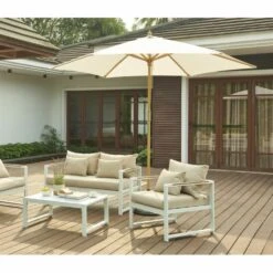 Parasol Droit Poema En Bambou Contreplaqué Et Tissu Beige Clair 8 Parasol Droit Poema En Bambou Contreplaqué Et Tissu Beige Clair -Élégance Jardin 06b102b390022e14