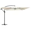 Parasol Déporté Carré 3x3m Aluminium écru -Élégance Jardin 0811e0842e699213