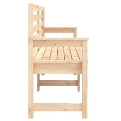 VIDAXL Banc De Jardin 159,5x48x91,5 Cm Bois Massif De Pin -Élégance Jardin 3cd2d961e2fd92af