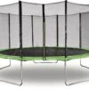 Trampoline " Yoopi " - ø 4.60 M - Vert - Avec Filet + échelle + Couverture + Kit D'ancrage -Élégance Jardin 623844fedfc2c7.26091060