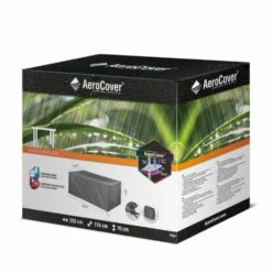 Aerocover Housse De Protection Pour Table Rectangulaire L220 Cm -Élégance Jardin 62b30827673498.47003696