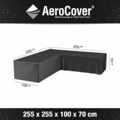 Aerocover Housse De Protection Pour Salon De Jardin D'angle L255 X 100 Cm -Élégance Jardin 62b63af06c3f09.27507925