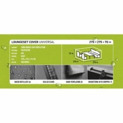 Madison Housse De Meubles D'extérieur 275 X 275 X 70 Cm Gris 15 Madison Housse De Meubles D'extérieur 275 X 275 X 70 Cm Gris -Élégance Jardin 6364b916a6ccb6.64204741