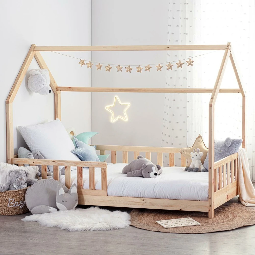 ATMOSPHERA Lit Cabane En Bois Pour Enfant Bosco De 90 X 190 Cm 5 ATMOSPHERA Lit Cabane En Bois Pour Enfant Bosco De 90 X 190 Cm – Image 3