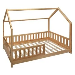 ATMOSPHERA Lit Cabane En Bois Pour Enfant Bosco De 90 X 190 Cm 6 ATMOSPHERA Lit Cabane En Bois Pour Enfant Bosco De 90 X 190 Cm -Élégance Jardin 6378fda90a4175.85241707