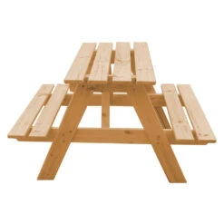 Table Enfant En Bois – Table Et Chaise Enfant - 81x60xh50 Cm - M012-1 -Élégance Jardin 6405d9b66e9787.58715846