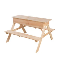 ESSCHERT DESIGN Table Pique Nique Enfant Bac à Sable -Élégance Jardin 641efef1b97c29.92664713