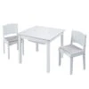 Worlds Apart Ensemble De Table Et Chaises 3 Pcs Blanc -Élégance Jardin 641f112fbd90f2.30644190