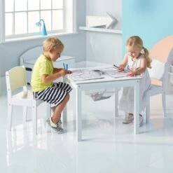 Worlds Apart Ensemble De Table Et Chaises 3 Pcs Blanc -Élégance Jardin 641f112fc0a3e1.59363597