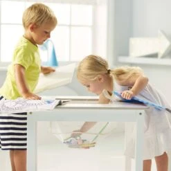 Worlds Apart Ensemble De Table Et Chaises 3 Pcs Blanc -Élégance Jardin 641f112fc39654.95196247