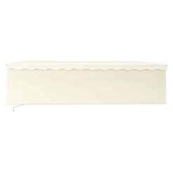 VIDAXL Auvent Rétractable Manuel Avec Store 5x3 M Crème 11 VIDAXL Auvent Rétractable Manuel Avec Store 5x3 M Crème -Élégance Jardin 6426dd8459b274.54212576
