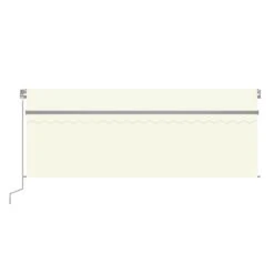 VIDAXL Auvent Manuel Rétractable Avec Store 4,5x3 M Crème 11 VIDAXL Auvent Manuel Rétractable Avec Store 4,5x3 M Crème -Élégance Jardin 6426ddba3546c2.14623656