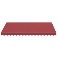 VIDAXL Tissu De Remplacement Pour Auvent Bordeaux Rouge 3,5x2,5 M 10 VIDAXL Tissu De Remplacement Pour Auvent Bordeaux Rouge 3,5x2,5 M -Élégance Jardin 6426ddc91e8154.36369526