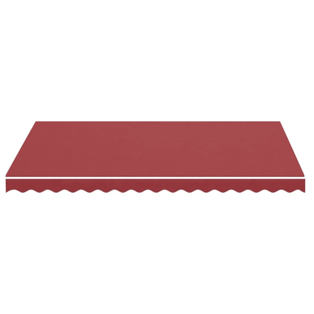 VIDAXL Tissu De Remplacement Pour Auvent Bordeaux Rouge 3,5x2,5 M 5 VIDAXL Tissu De Remplacement Pour Auvent Bordeaux Rouge 3,5x2,5 M – Image 3