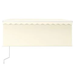 VIDAXL Auvent Rétractable Automatique Avec Store 3,5x2,5 M Crème 13 VIDAXL Auvent Rétractable Automatique Avec Store 3,5x2,5 M Crème -Élégance Jardin 6426dddd4b3f88.63378285