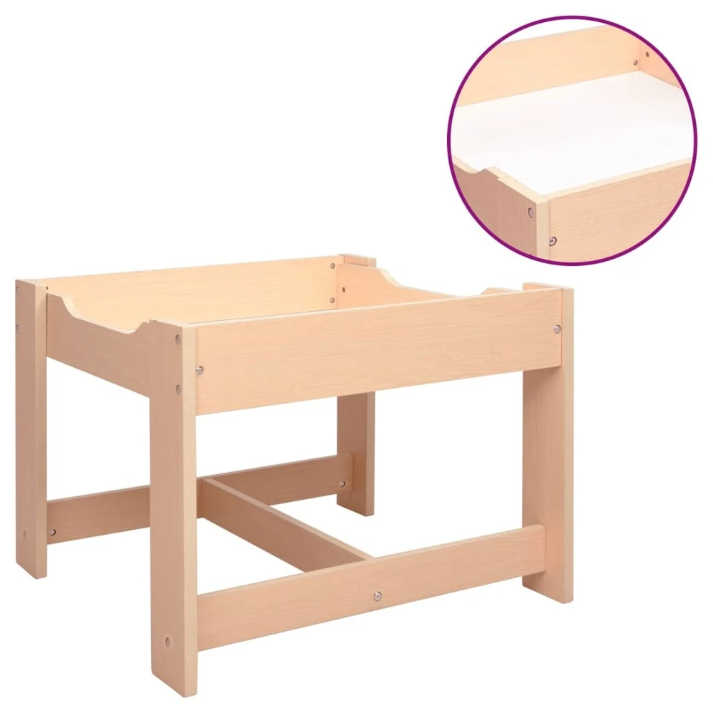 VIDAXL Table Pour Enfants Avec 2 Chaises Mdf 9 VIDAXL Table Pour Enfants Avec 2 Chaises Mdf – Image 7