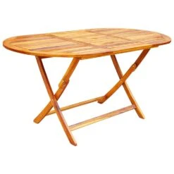VIDAXL Ensemble De Jardin Pliable En Acacia -Élégance Jardin 64498681cd3735.73782182