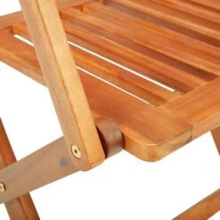 VIDAXL Ensemble De Jardin Pliable En Acacia -Élégance Jardin 644986821f0507.26215402