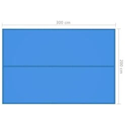VIDAXL Bâche D'extérieur 3x2 M Bleu -Élégance Jardin 645801f41be600.56142390