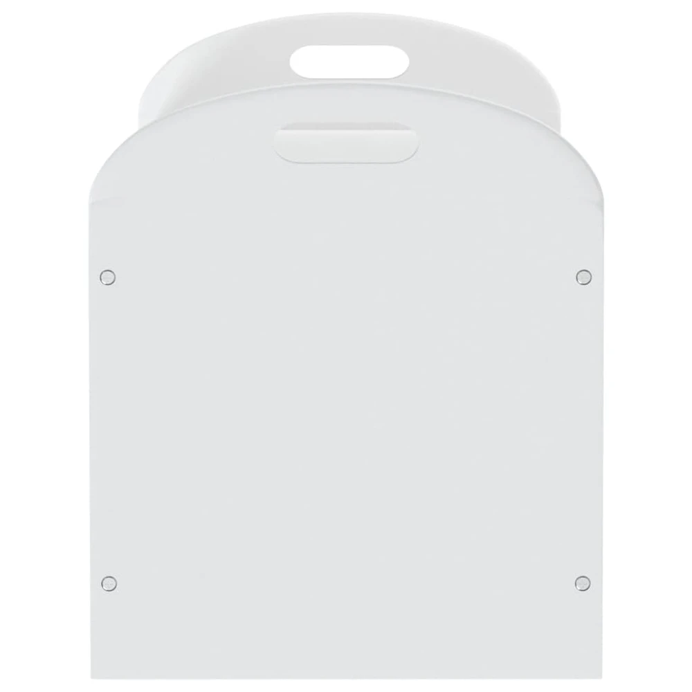 VIDAXL Banc De Rangement Pour Enfants Blanc 62x40x46,5 Cm Mdf 6 VIDAXL Banc De Rangement Pour Enfants Blanc 62x40x46,5 Cm Mdf – Image 4