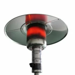 Chauffage D'extérieur Gaz 12.5kw - Finland - Parasol Chauffant En Acier Inoxydable. Réglable. Porte En Façade. Roulettes Et Housse -Élégance Jardin 645b9077912840.01482038