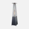 Chauffage D'extérieur - Sweden - Parasol Chauffant Gaz Pyramide. Design. Véritable Flamme. Roulettes Incluses -Élégance Jardin 645b907d5011c1.39986033