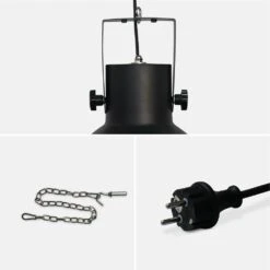 Parasol Chauffant électrique Suspendu 1500w – Lapland – Chauffage D’extérieur Type Halogène. Kit De Suspension Inclus (chaîne Et -Élégance Jardin 645b90829d8f48.13206909