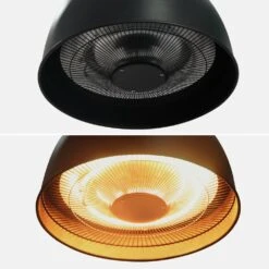 Parasol Chauffant électrique Suspendu 1500w – Lapland – Chauffage D’extérieur Type Halogène. Kit De Suspension Inclus (chaîne Et -Élégance Jardin 645b9082a3ec12.22567236