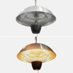 Parasol Chauffant électrique Suspendu 1500w – Oslo – Chauffage D’extérieur Type Halogène. Kit De Suspension Inclus (chaîne Et 9 Parasol Chauffant électrique Suspendu 1500w – Oslo – Chauffage D’extérieur Type Halogène. Kit De Suspension Inclus (chaîne Et -Élégance Jardin 645b908fa6ad14.33308761