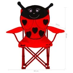 VIDAXL Chaises De Jardin Pour Enfants 2 Pcs Rouge Tissu 15 VIDAXL Chaises De Jardin Pour Enfants 2 Pcs Rouge Tissu -Élégance Jardin 645c3ac6389130.96157846