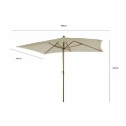 Parasol Droit Hoani En Bambou Contreplaqué Et Tissu Beige Clair 9 Parasol Droit Hoani En Bambou Contreplaqué Et Tissu Beige Clair -Élégance Jardin 646229b3ee0e07.62849901