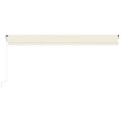 VIDAXL Auvent Rétractable Automatique 600x350 Cm Crème 12 VIDAXL Auvent Rétractable Automatique 600x350 Cm Crème -Élégance Jardin 6467160c5f6370.92171954
