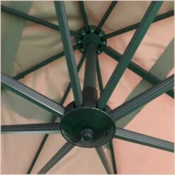 Parasol Déporté Marron Natural + Dalle Et Housse L400xh272xl300 - Jules - Cezare 12 Parasol Déporté Marron Natural + Dalle Et Housse L400xh272xl300 - Jules - Cezare -Élégance Jardin 646bb5c3692623.43726886