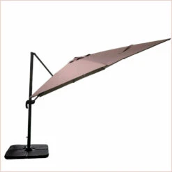 Parasol Déporté Marron Natural + Dalle Et Housse L400xh272xl300 - Jules - Cezare 15 Parasol Déporté Marron Natural + Dalle Et Housse L400xh272xl300 - Jules - Cezare -Élégance Jardin 646bb5c37235e5.48911405