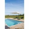Parasol Déporté Ecru + Dalle Et Housse L400xh272xl300 - Gabin - Cezare -Élégance Jardin 646bb5d1139fb8.78895350