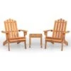 VIDAXL Ensemble De Salon De Jardin Adirondack 3 Pcs Bois Acacia Solide 1 VIDAXL Ensemble De Salon De Jardin Adirondack 3 Pcs Bois Acacia Solide -Élégance Jardin 646d117f1ee492.92565402
