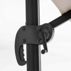 Parasol Déporté 3x4m Et 4 Dalles à Remplir Aluminium Blanc -Élégance Jardin 646e58e43104b5.54249507