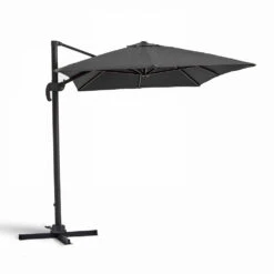 Parasol Déporté 2x3m En Aluminium Gris Anthracite -Élégance Jardin 646e58f2037082.44742778
