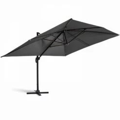 Parasol Déporté 3x4m Et 4 Dalles Lestées Aluminium Gris Anthracite -Élégance Jardin 646e591e3e0d95.42561975