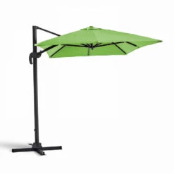Parasol Déporté 2x3m En Aluminium Vert 10 Parasol Déporté 2x3m En Aluminium Vert -Élégance Jardin 646e5926156904.90338990