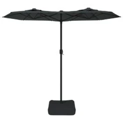 VIDAXL Parasol à Double Tête Avec Led Anthracite 316x240 Cm 12 VIDAXL Parasol à Double Tête Avec Led Anthracite 316x240 Cm -Élégance Jardin 6470a733c68fd0.40024087