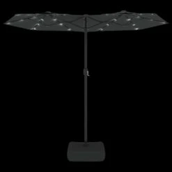 VIDAXL Parasol à Double Tête Avec Led Anthracite 316x240 Cm 14 VIDAXL Parasol à Double Tête Avec Led Anthracite 316x240 Cm -Élégance Jardin 6470a733c97576.21484129