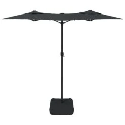 VIDAXL Parasol à Double Tête Anthracite 316x240 Cm -Élégance Jardin 6470a73d4ad936.10441412