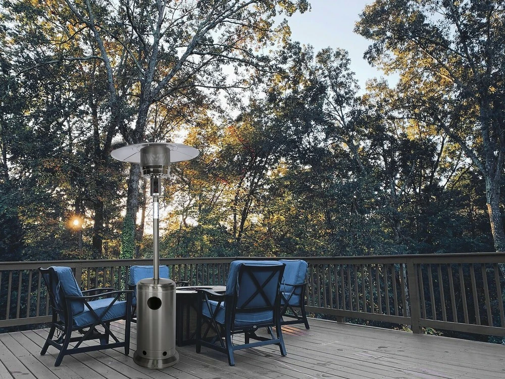 Parasol Chauffant Gaz "solar" 13 Kw - Acier 4 Parasol Chauffant Gaz "solar" 13 Kw - Acier – Image 2