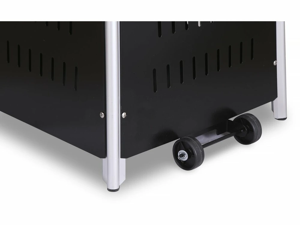 Parasol Chauffant Gaz "kheops" 13 Kw - Noir 7 Parasol Chauffant Gaz "kheops" 13 Kw - Noir – Image 5