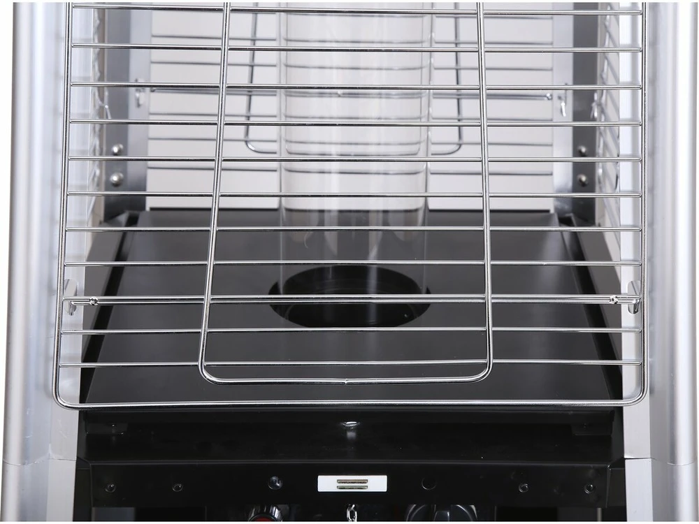 Parasol Chauffant Gaz "kheops" 13 Kw - Noir 8 Parasol Chauffant Gaz "kheops" 13 Kw - Noir – Image 6