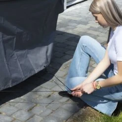 Madison Housse De Meubles D'extérieur 320 X 255 X 70 Cm Droit Gris -Élégance Jardin 647e2d7514f8e6.47690020