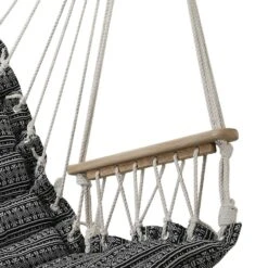 Chaise De Détente Suspendue Jinja Noir & Blanc 7 Chaise De Détente Suspendue Jinja Noir & Blanc -Élégance Jardin 647f7c9da848e2.81732328