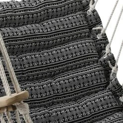 Chaise De Détente Suspendue Jinja Noir & Blanc 8 Chaise De Détente Suspendue Jinja Noir & Blanc -Élégance Jardin 647f7c9dc554f6.54811046